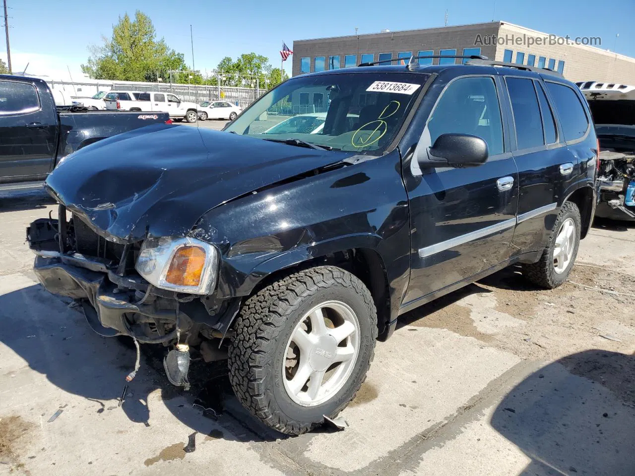 2008 Gmc Envoy  Black vin: 1GKDT13S182238925