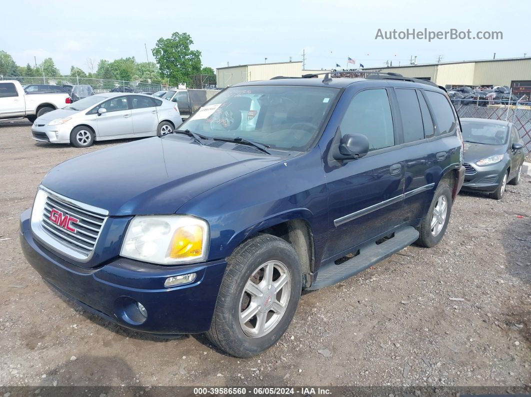 2008 Gmc Envoy Sle Blue vin: 1GKDT13S182259645