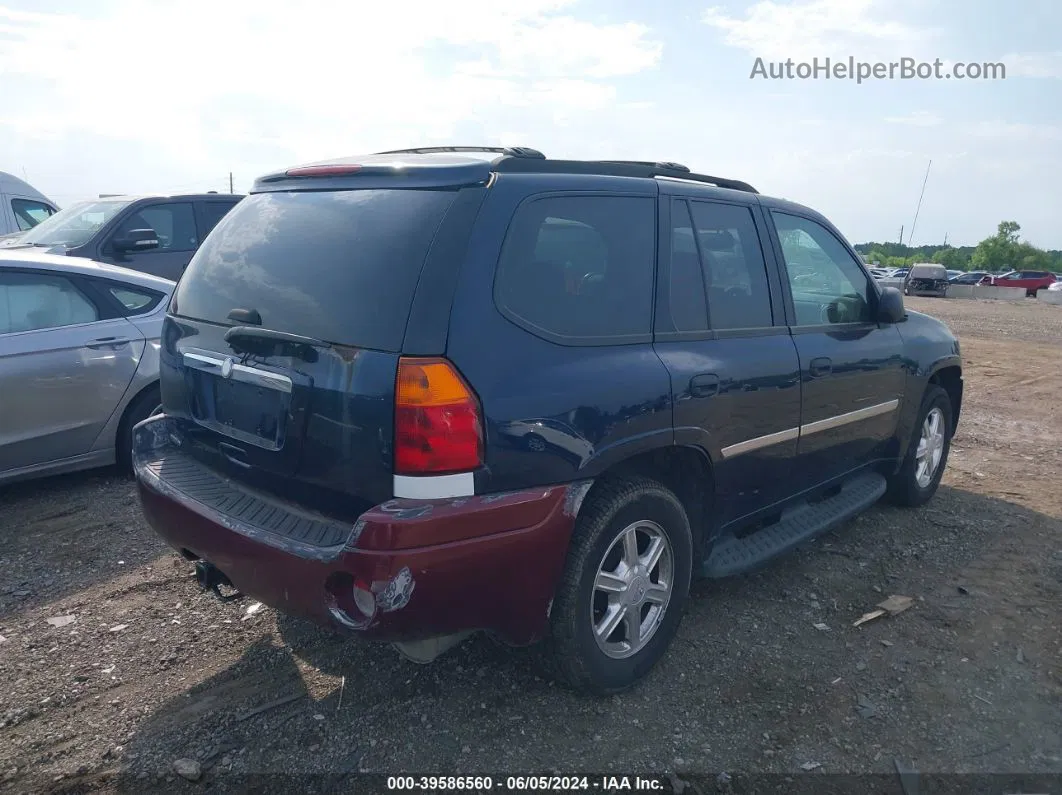 2008 Gmc Envoy Sle Blue vin: 1GKDT13S182259645