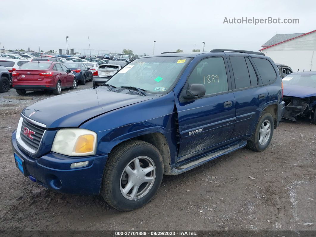 2003 Gmc Envoy Sle Blue vin: 1GKDT13S232295143