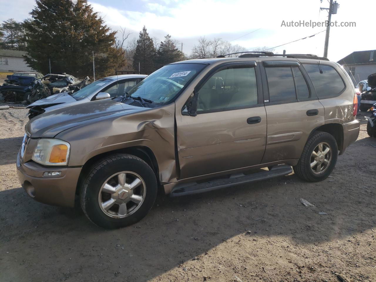 2003 Gmc Envoy  Gold vin: 1GKDT13S232331414