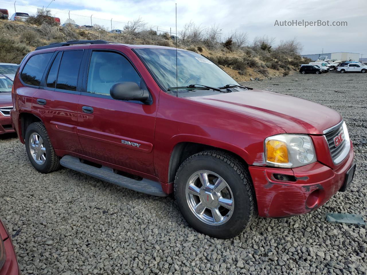 2003 Gmc Envoy  Red vin: 1GKDT13S232340727