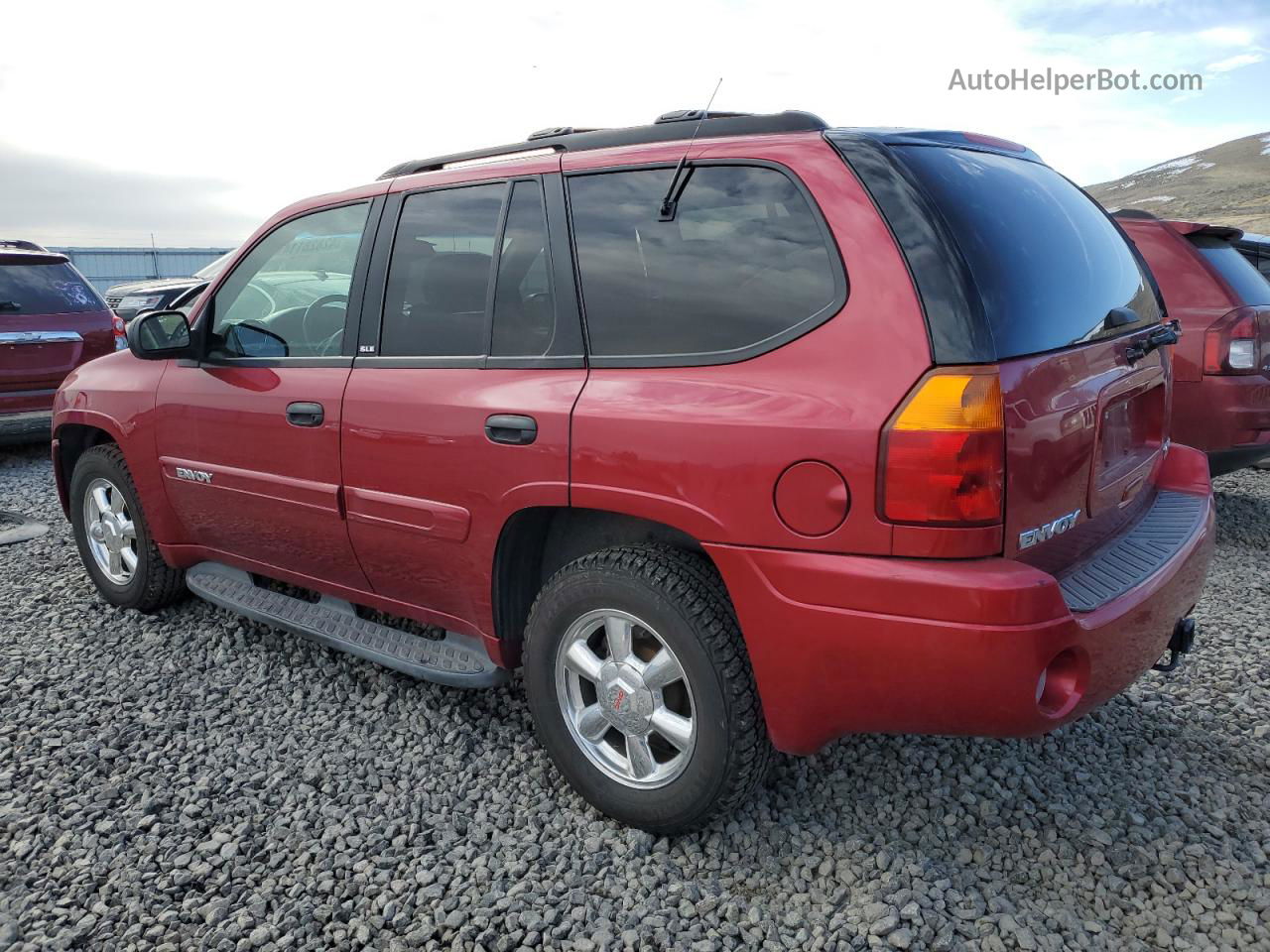 2003 Gmc Envoy  Red vin: 1GKDT13S232340727