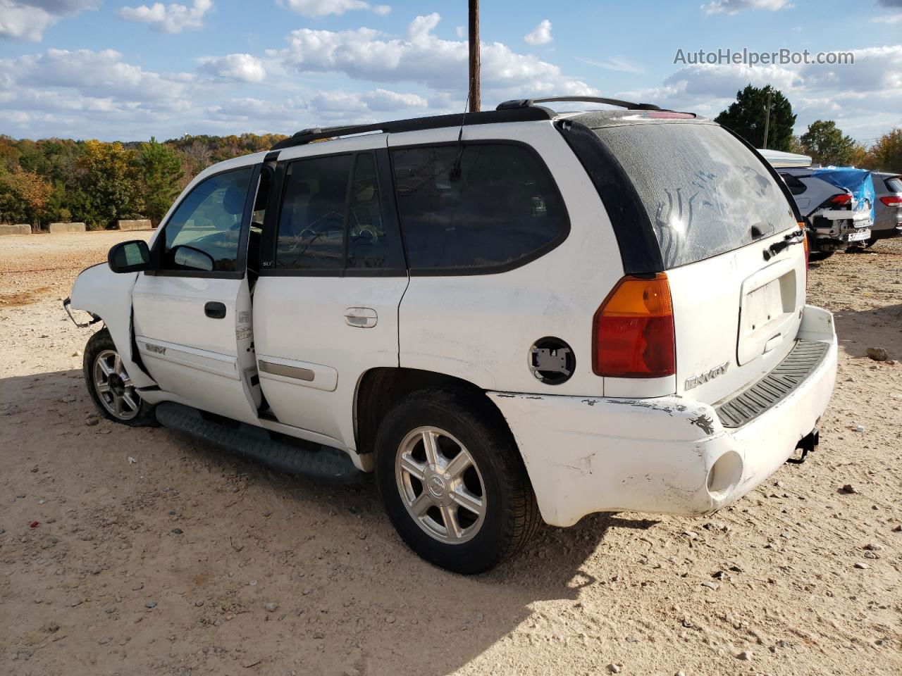 2003 Gmc Envoy  White vin: 1GKDT13S232352568