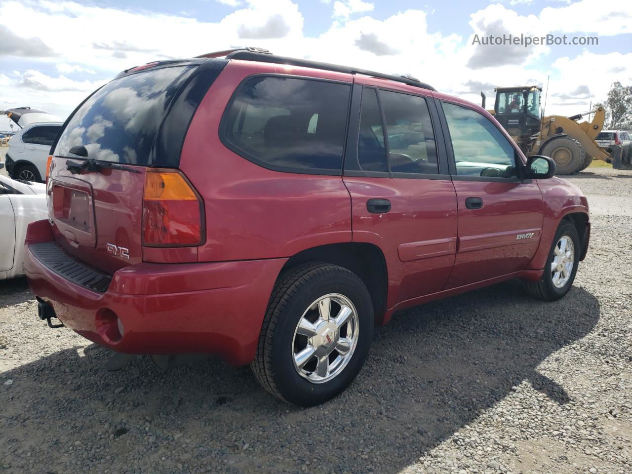 2004 Gmc Envoy  Burgundy vin: 1GKDT13S242219438