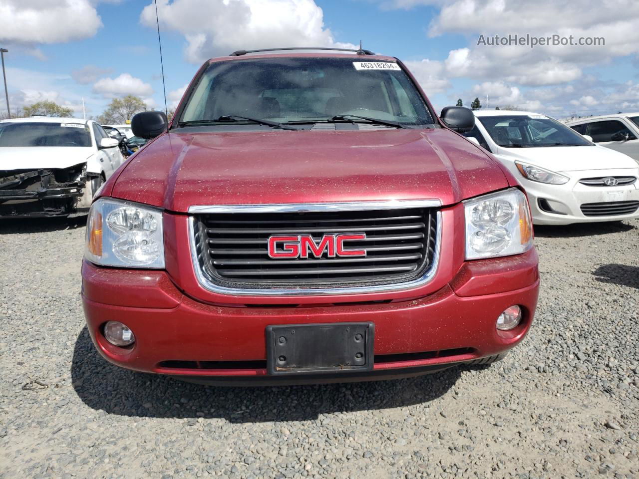 2004 Gmc Envoy  Burgundy vin: 1GKDT13S242219438