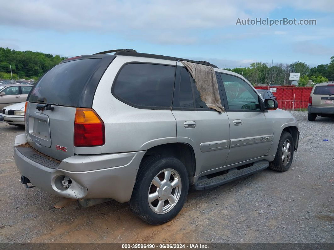 2004 Gmc Envoy Slt Silver vin: 1GKDT13S242225658