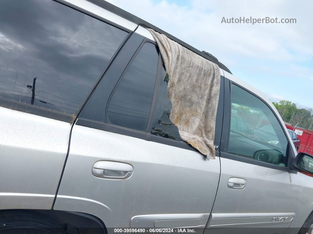 2004 Gmc Envoy Slt Silver vin: 1GKDT13S242225658