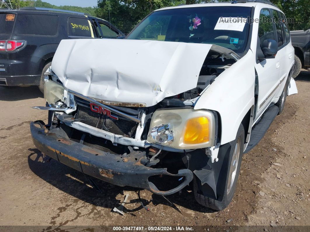 2004 Gmc Envoy Slt White vin: 1GKDT13S242307955