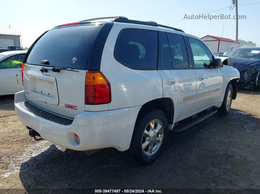 2004 Gmc Envoy Slt White vin: 1GKDT13S242307955