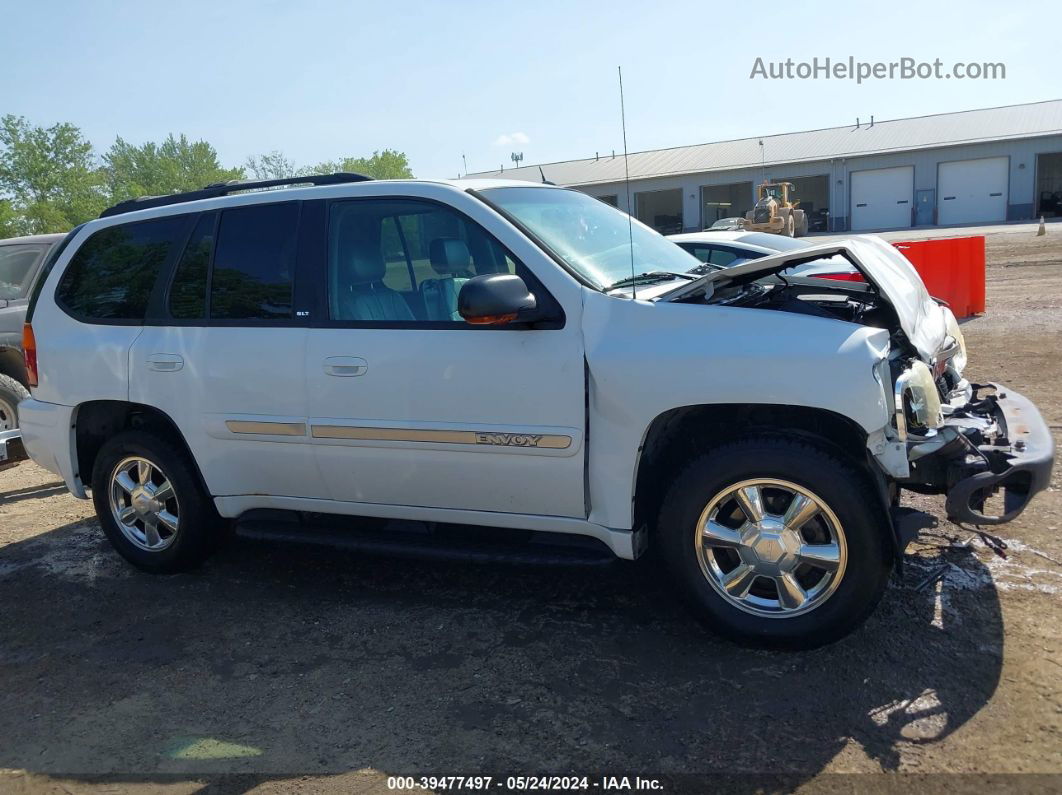 2004 Gmc Envoy Slt White vin: 1GKDT13S242307955