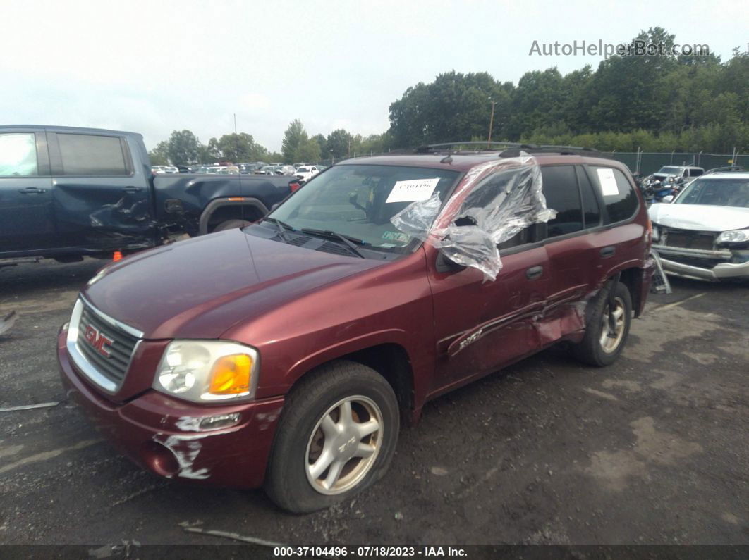 2005 Gmc Envoy Sle Бордовый vin: 1GKDT13S252138103