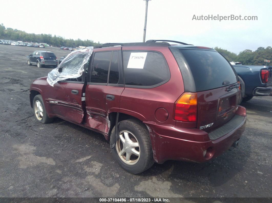 2005 Gmc Envoy Sle Burgundy vin: 1GKDT13S252138103