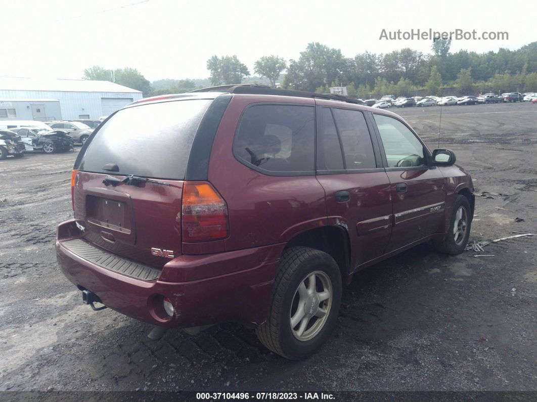 2005 Gmc Envoy Sle Burgundy vin: 1GKDT13S252138103