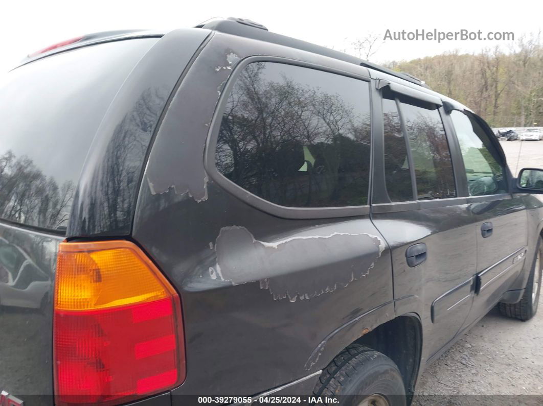 2005 Gmc Envoy Sle Черный vin: 1GKDT13S252254563