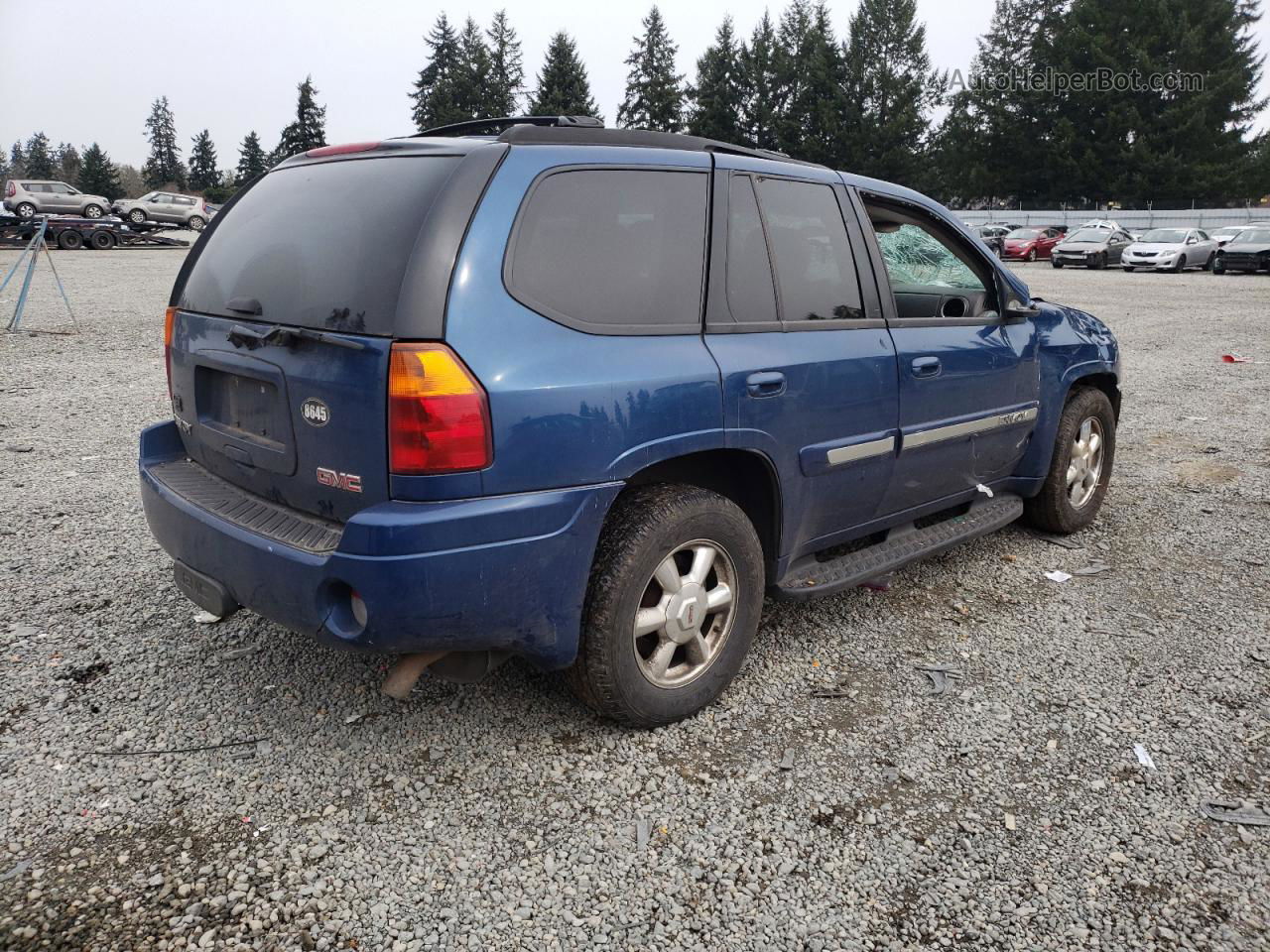 2005 Gmc Envoy  Blue vin: 1GKDT13S252313756