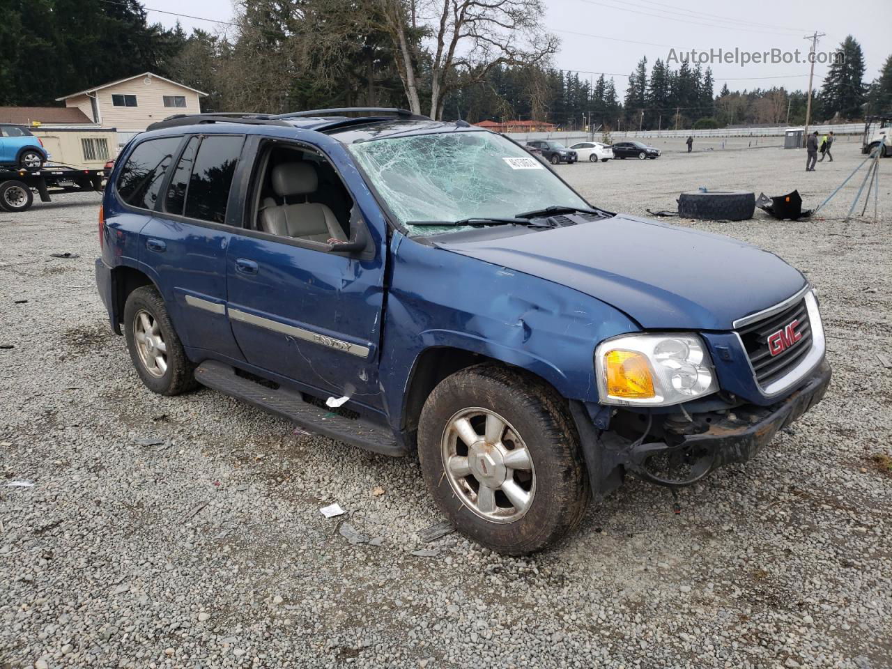 2005 Gmc Envoy  Blue vin: 1GKDT13S252313756