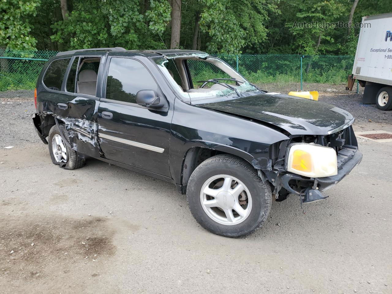 2007 Gmc Envoy  Black vin: 1GKDT13S272203874