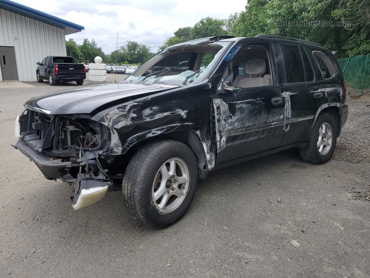 2007 Gmc Envoy  Black vin: 1GKDT13S272203874