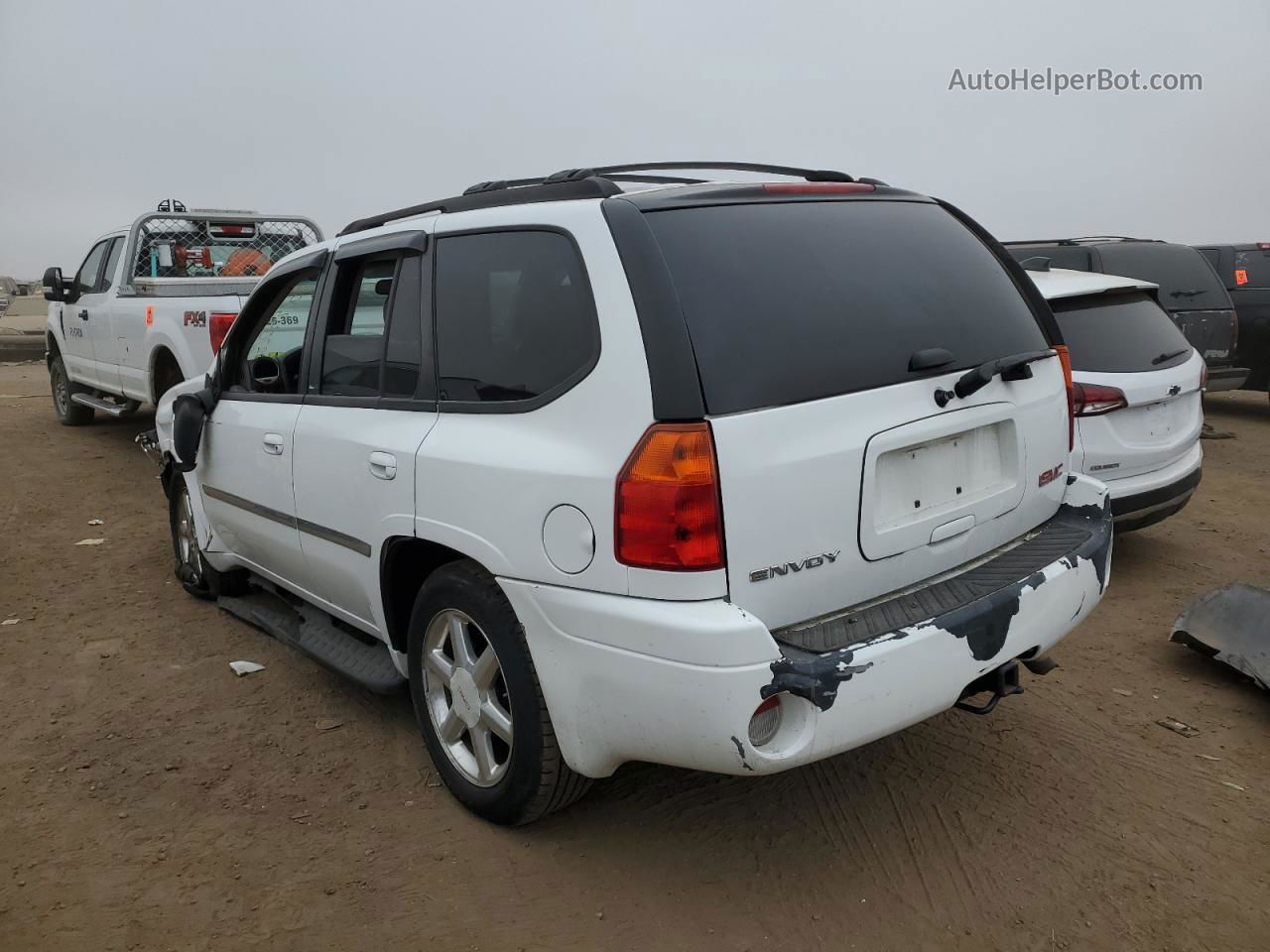 2007 Gmc Envoy  White vin: 1GKDT13S272257532