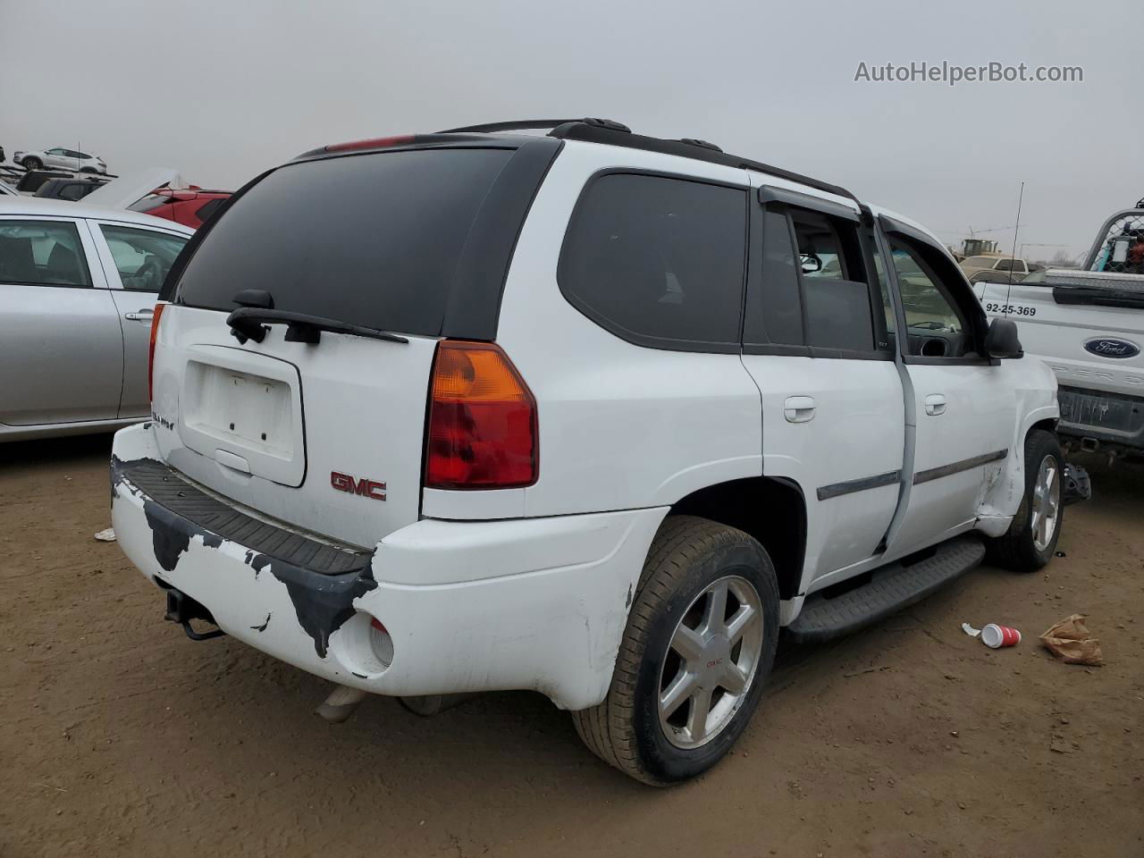 2007 Gmc Envoy  White vin: 1GKDT13S272257532