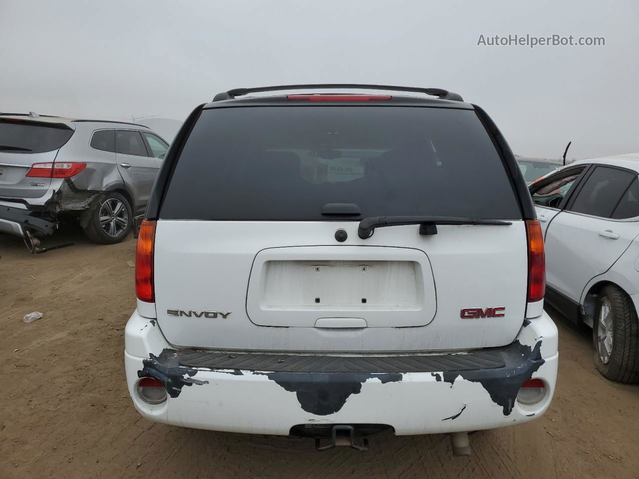 2007 Gmc Envoy  White vin: 1GKDT13S272257532