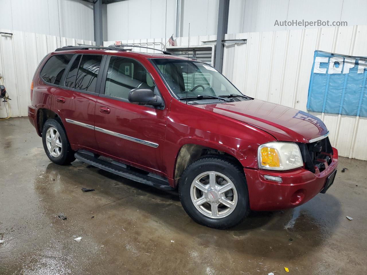 2007 Gmc Envoy  Maroon vin: 1GKDT13S272297559