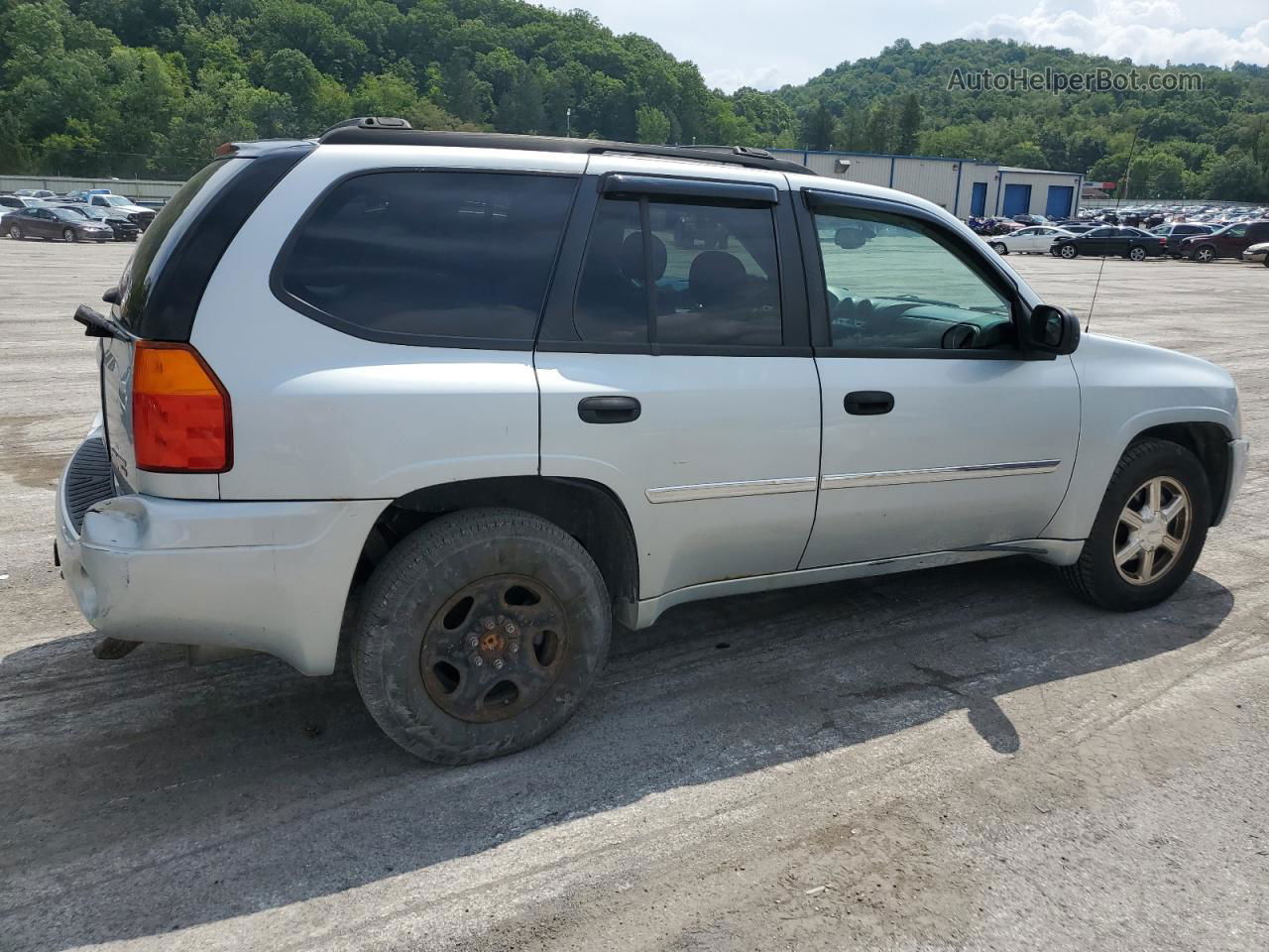 2008 Gmc Envoy  Silver vin: 1GKDT13S282177665