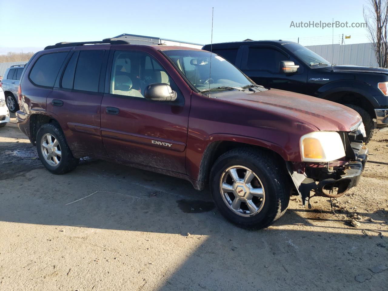 2003 Gmc Envoy  Темно-бордовый vin: 1GKDT13S332413152