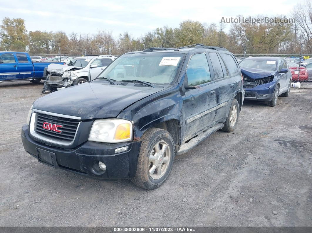 2004 Gmc Envoy Slt Black vin: 1GKDT13S342354086