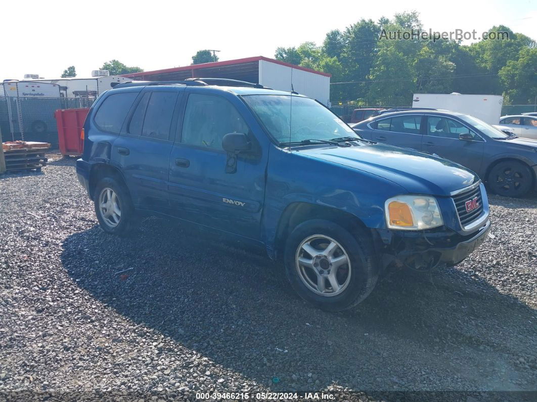 2005 Gmc Envoy Sle Blue vin: 1GKDT13S352388482