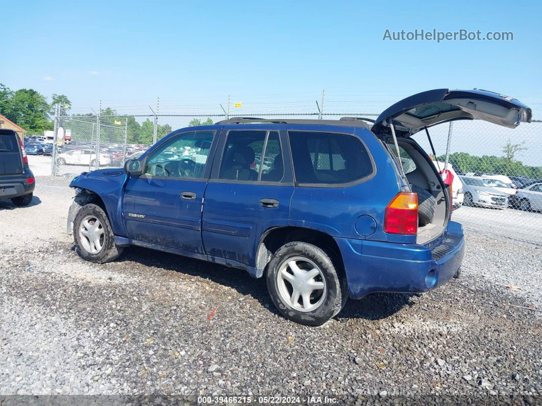 2005 Gmc Envoy Sle Blue vin: 1GKDT13S352388482