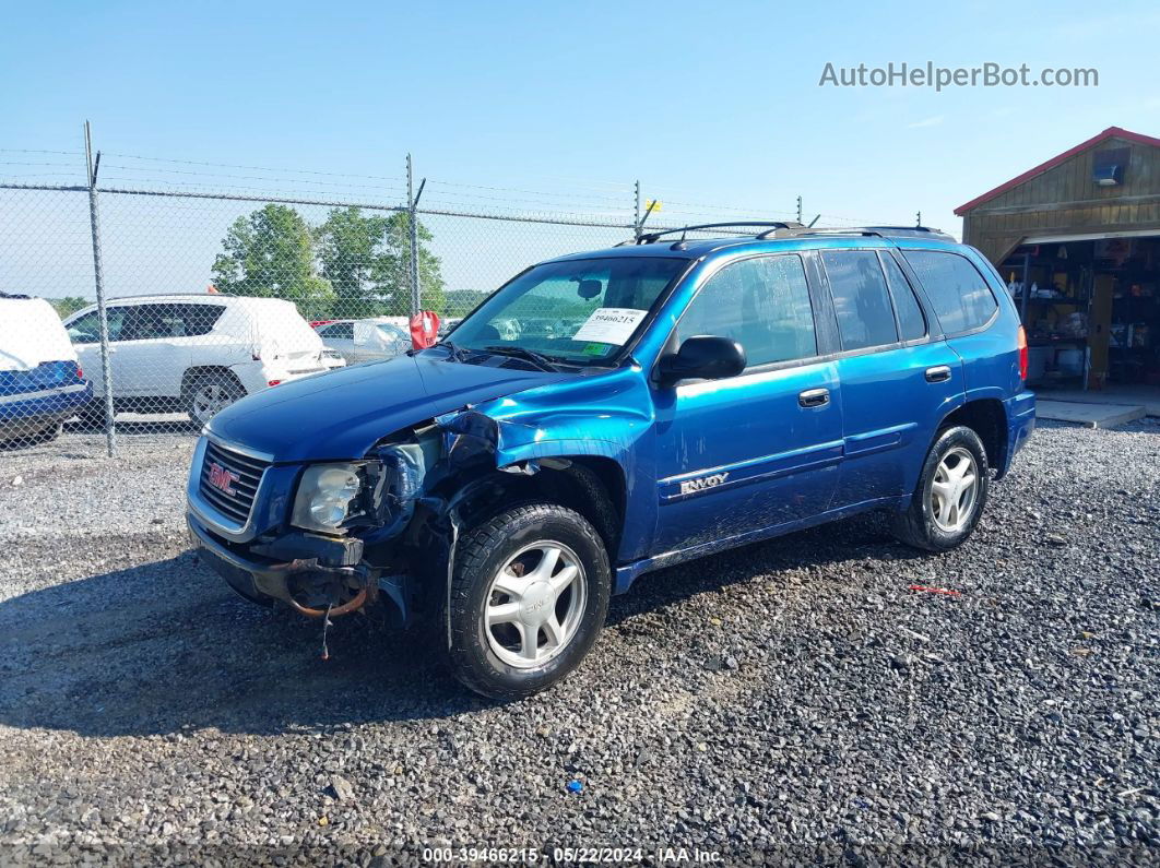 2005 Gmc Envoy Sle Blue vin: 1GKDT13S352388482