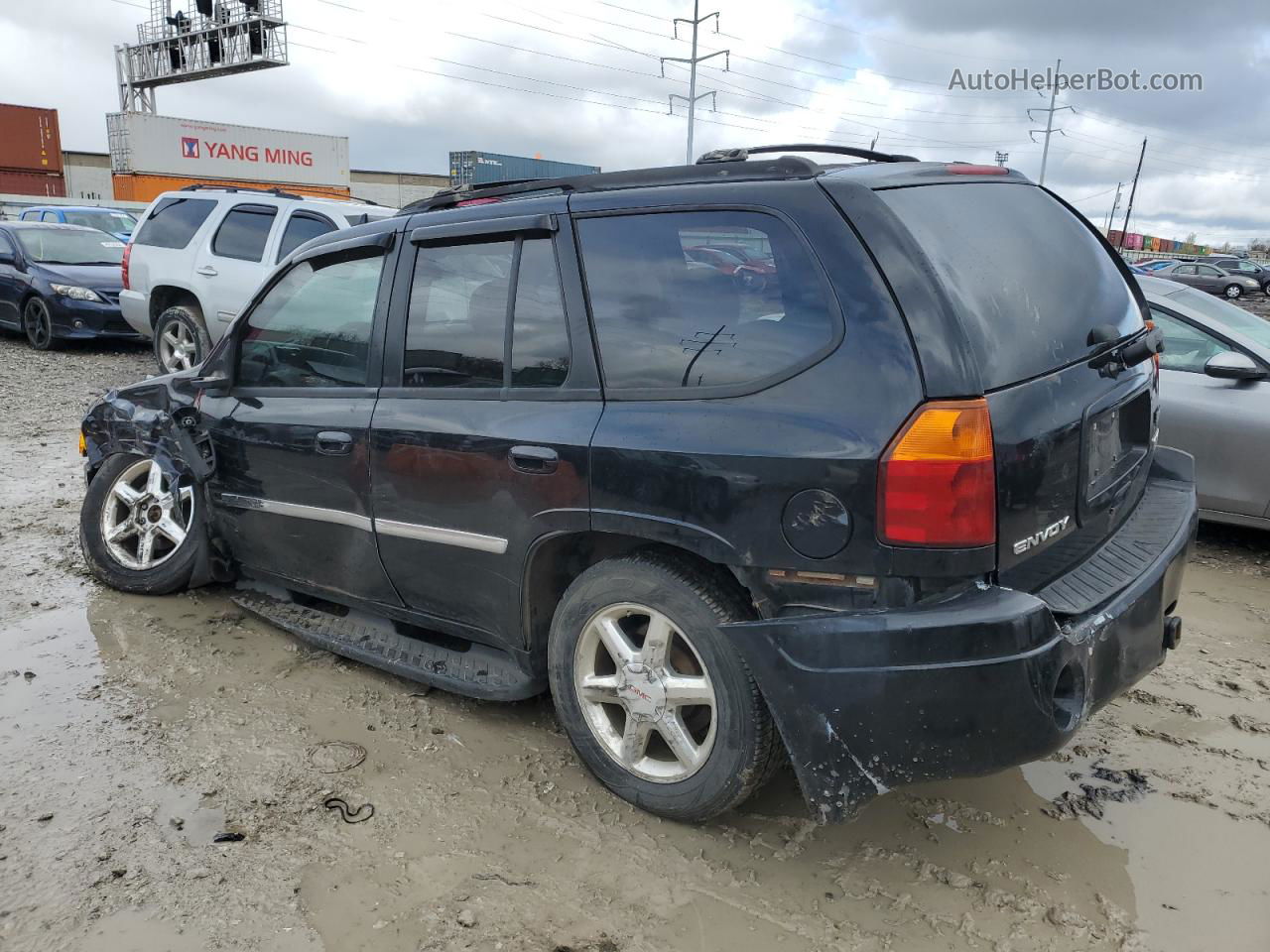 2007 Gmc Envoy  Черный vin: 1GKDT13S372141062