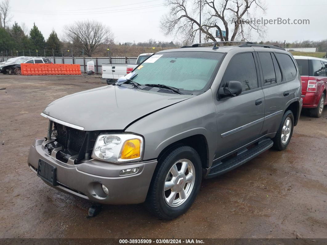 2007 Gmc Envoy Sle Gray vin: 1GKDT13S372165023