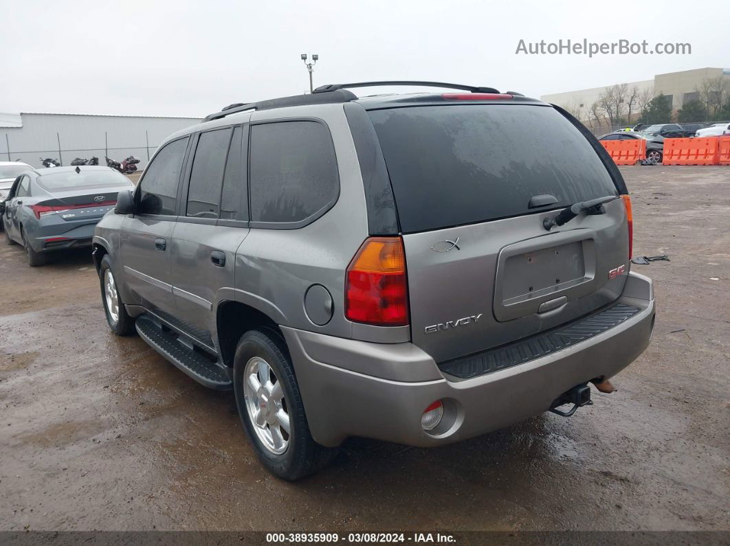 2007 Gmc Envoy Sle Gray vin: 1GKDT13S372165023