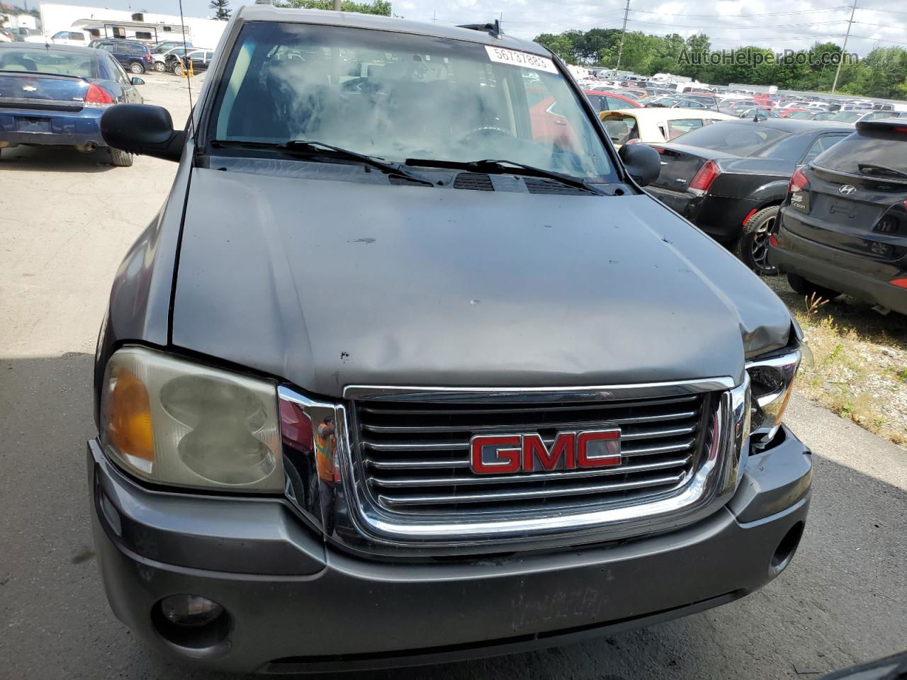 2007 Gmc Envoy  Серебряный vin: 1GKDT13S372234440