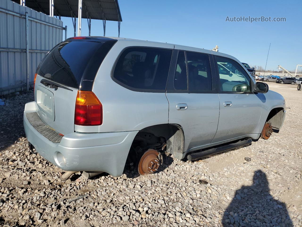 2008 Gmc Envoy  Серебряный vin: 1GKDT13S382124957