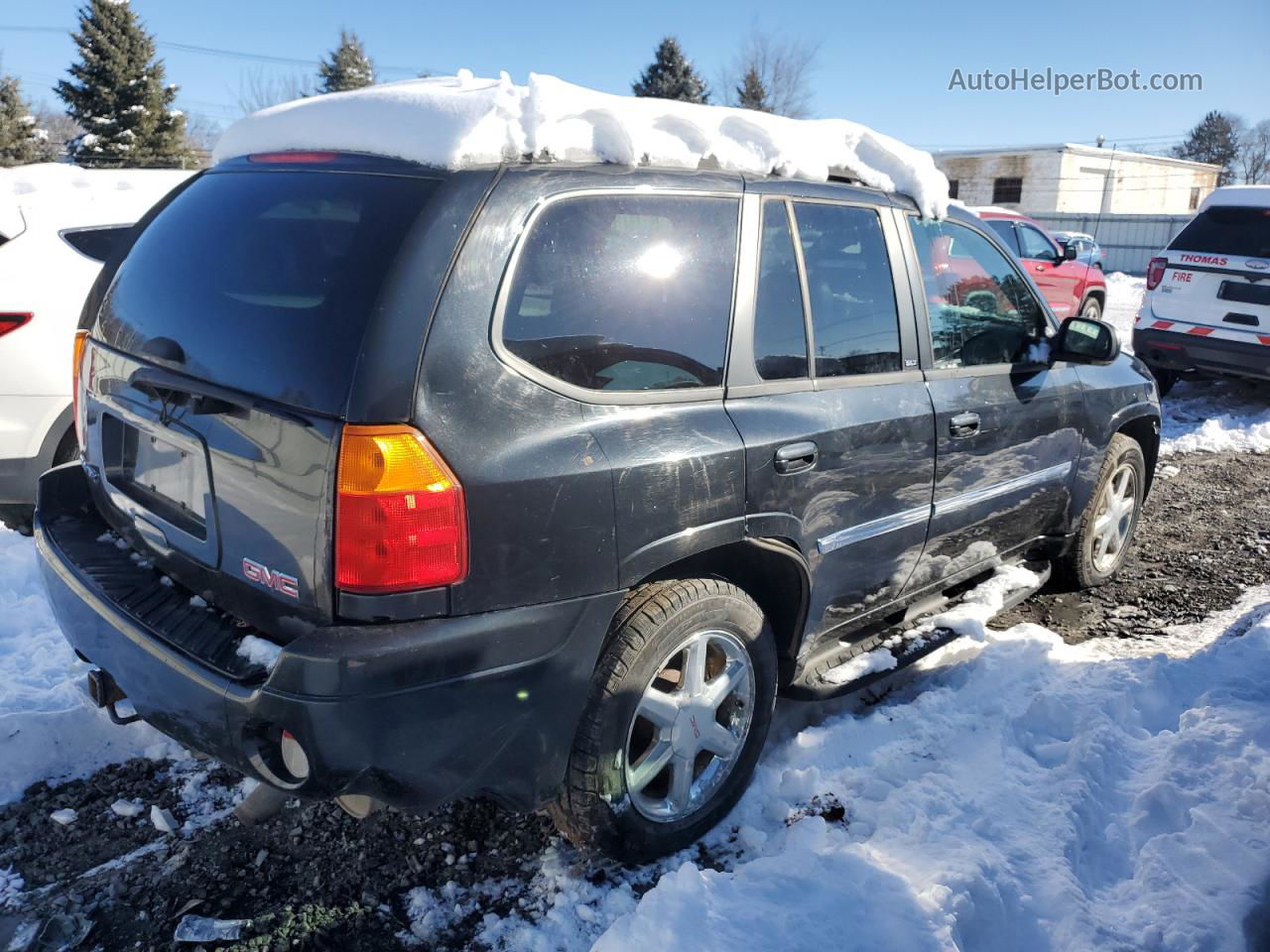 2008 Gmc Envoy  Красный vin: 1GKDT13S382142732