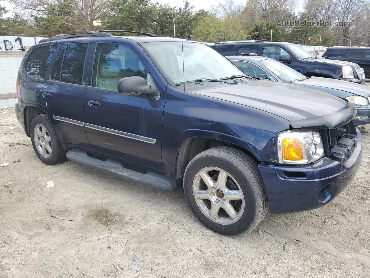 2008 Gmc Envoy  Blue vin: 1GKDT13S382152452