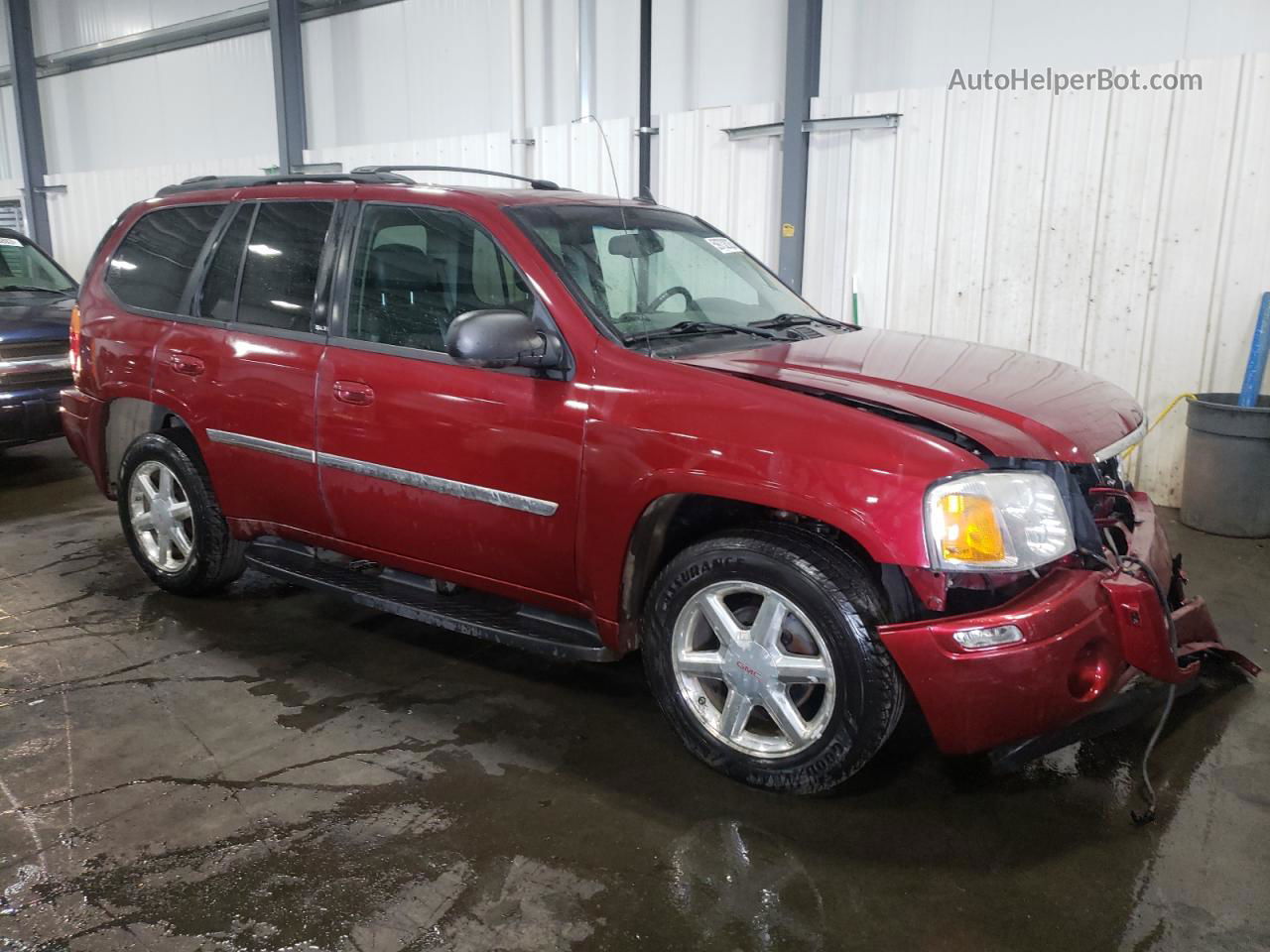 2008 Gmc Envoy  Burgundy vin: 1GKDT13S382166674