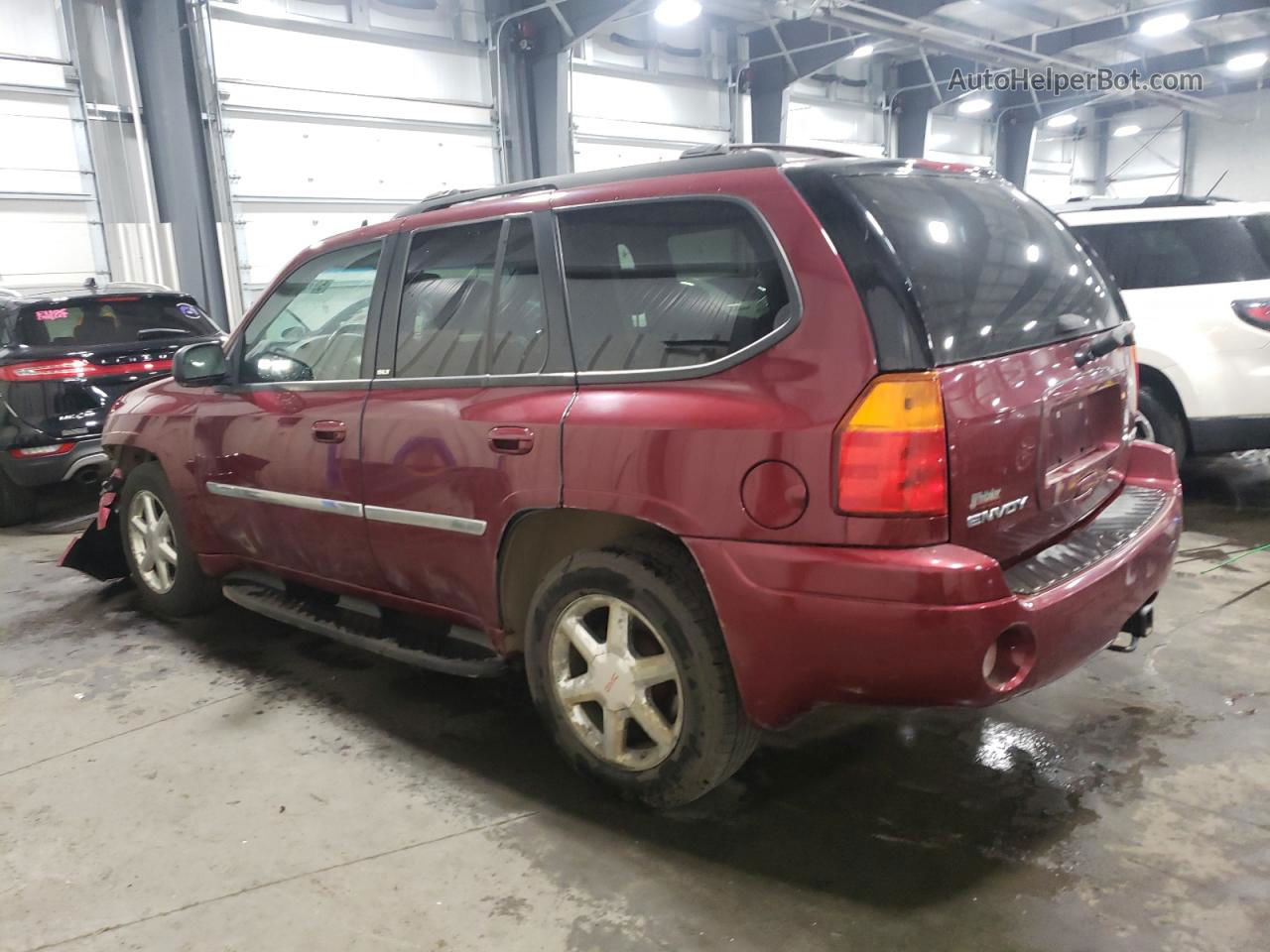 2008 Gmc Envoy  Burgundy vin: 1GKDT13S382166674