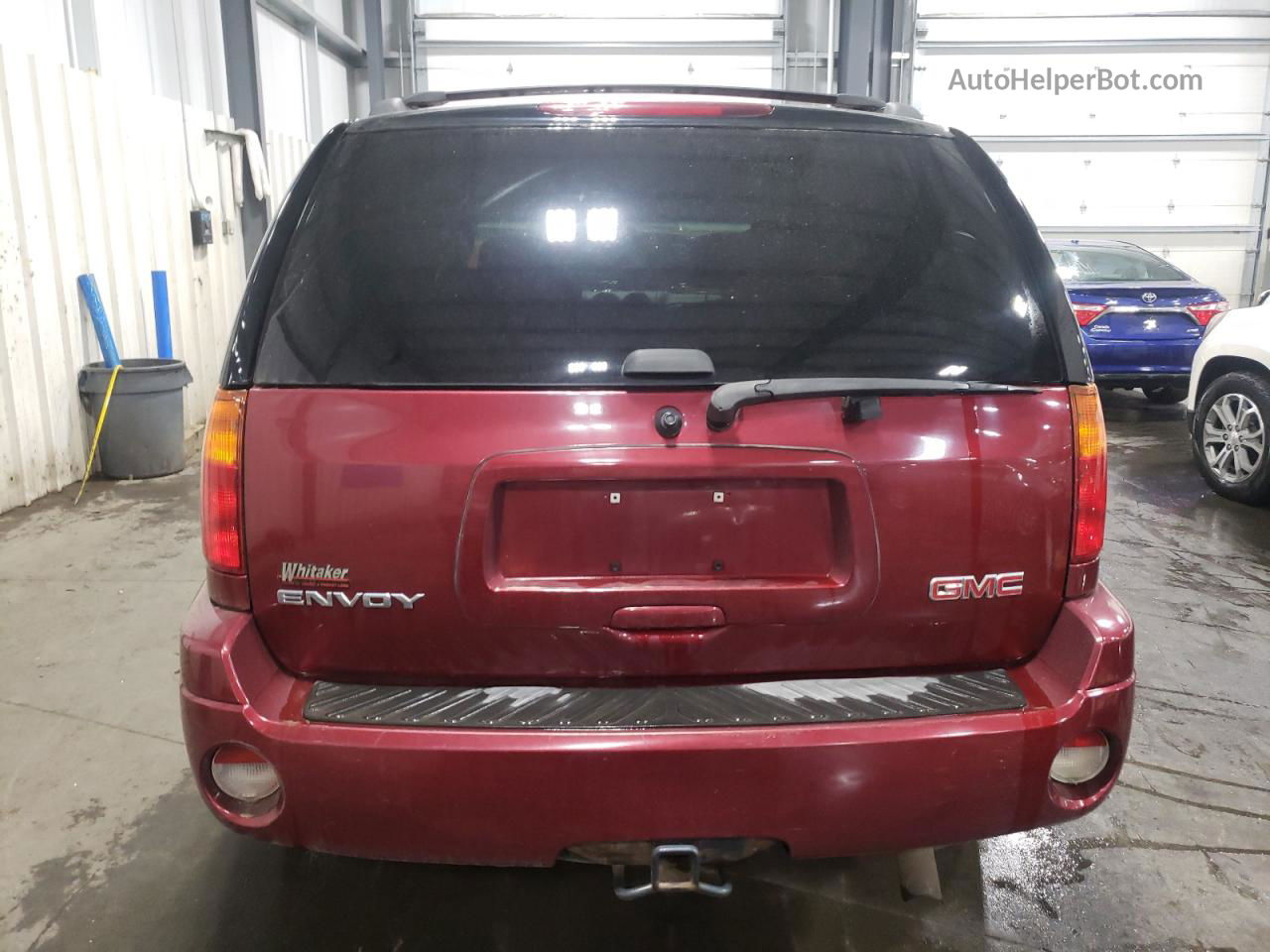 2008 Gmc Envoy  Burgundy vin: 1GKDT13S382166674