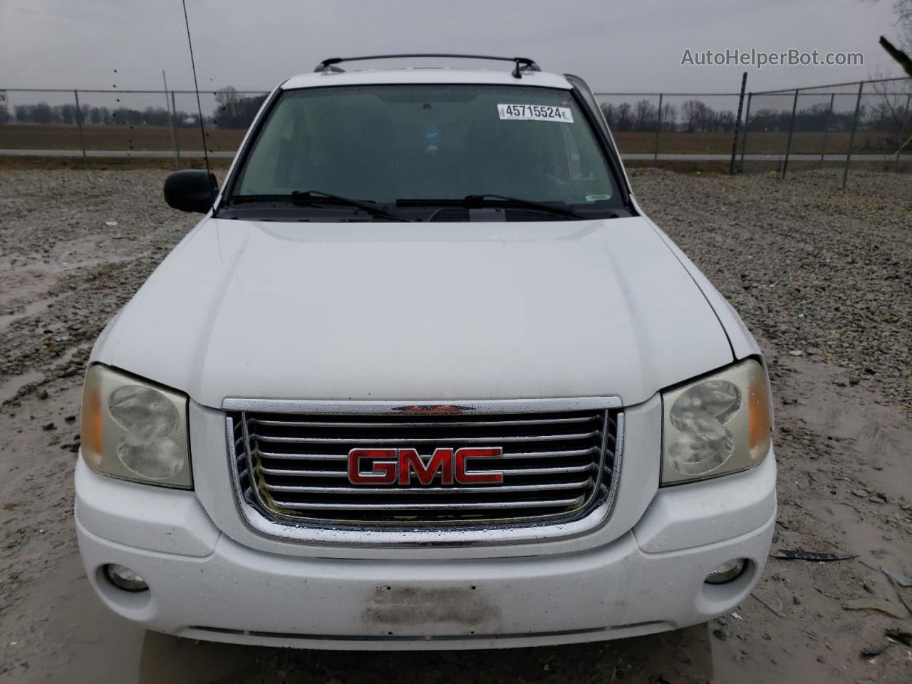 2008 Gmc Envoy  White vin: 1GKDT13S382214593