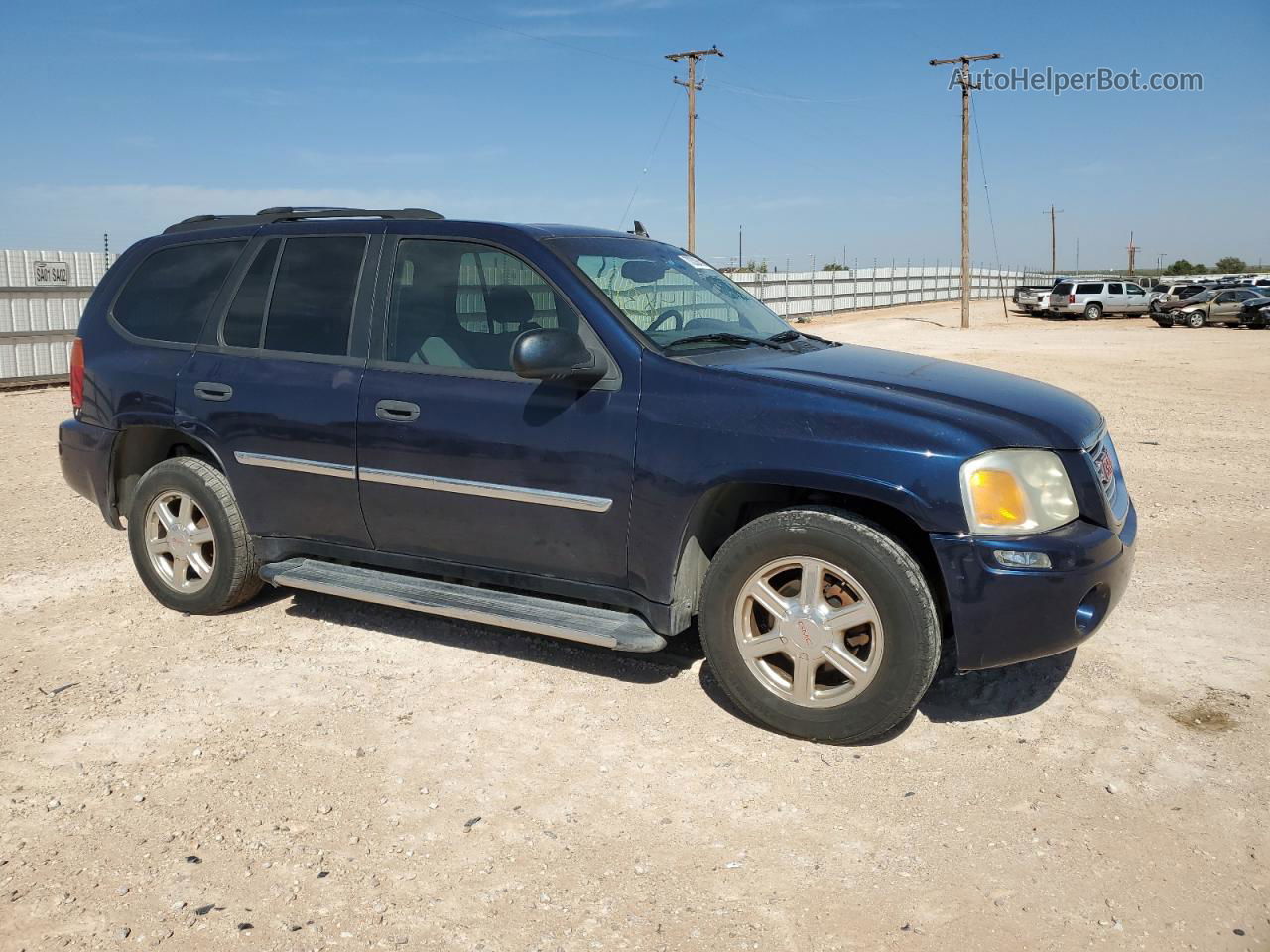 2008 Gmc Envoy  Blue vin: 1GKDT13S382260036