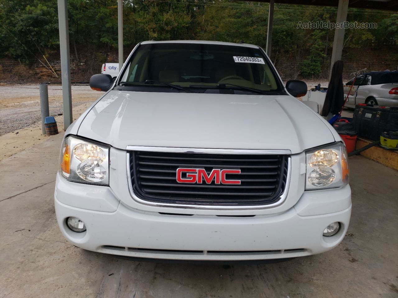 2003 Gmc Envoy  White vin: 1GKDT13S432178678