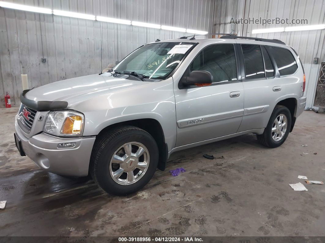 2004 Gmc Envoy Slt Gray vin: 1GKDT13S442114920