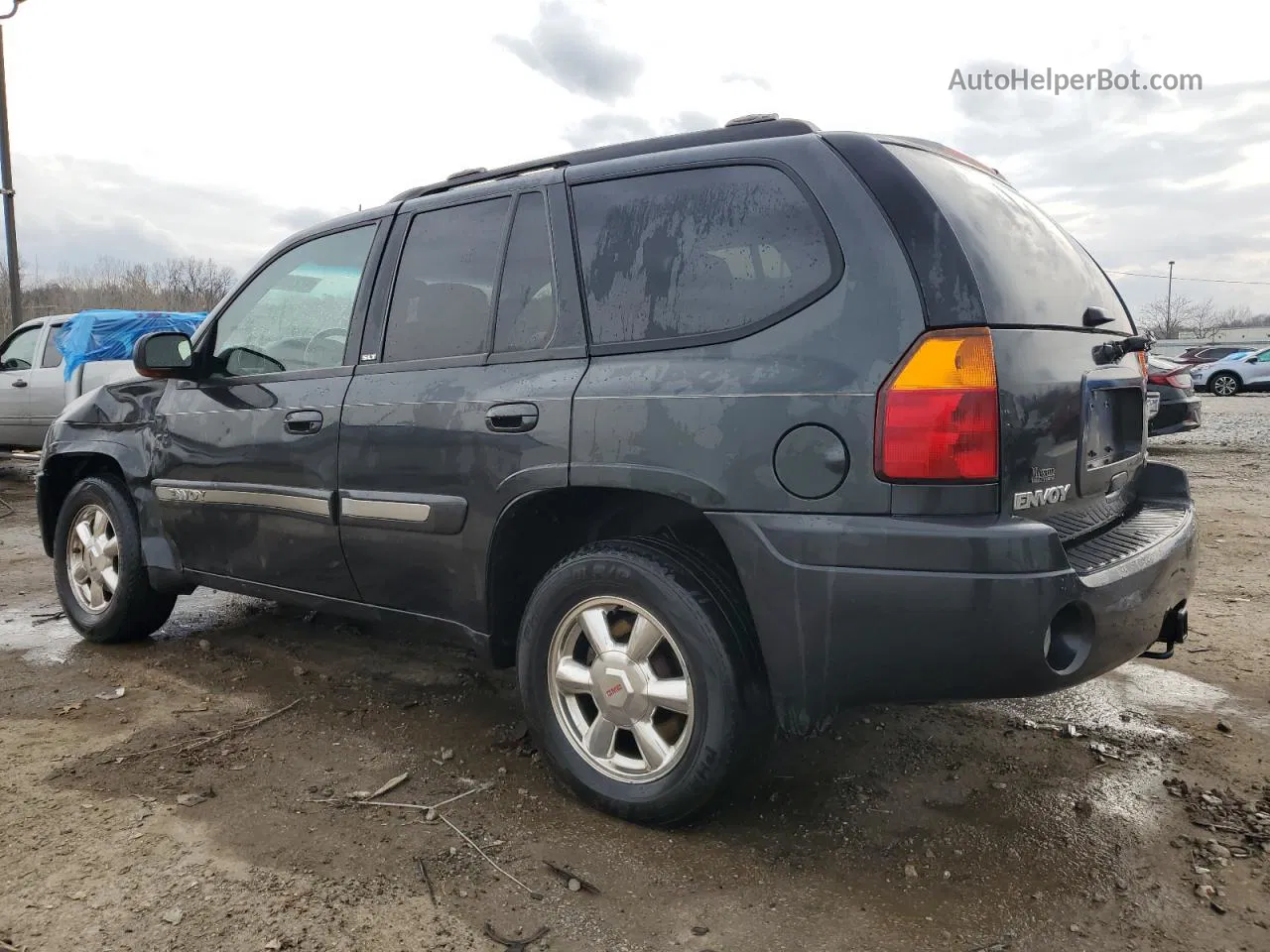 2004 Gmc Envoy  Gray vin: 1GKDT13S442118708