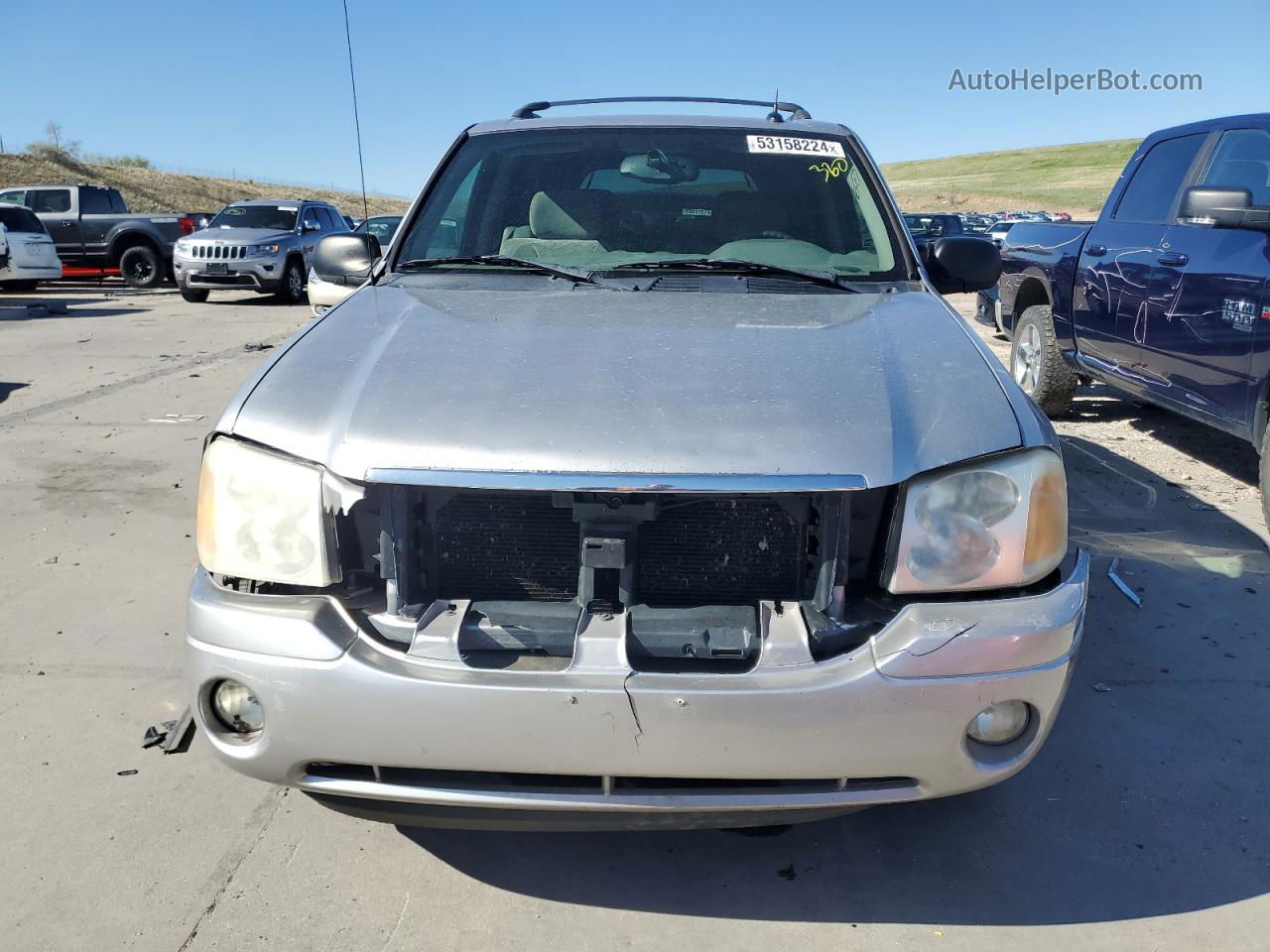 2004 Gmc Envoy  Silver vin: 1GKDT13S442245863