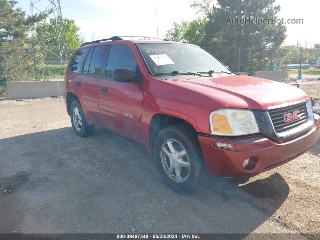 2004 Gmc Envoy Sle Красный vin: 1GKDT13S442252408